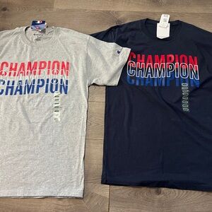 2 Champion T-shirts Size Medium New